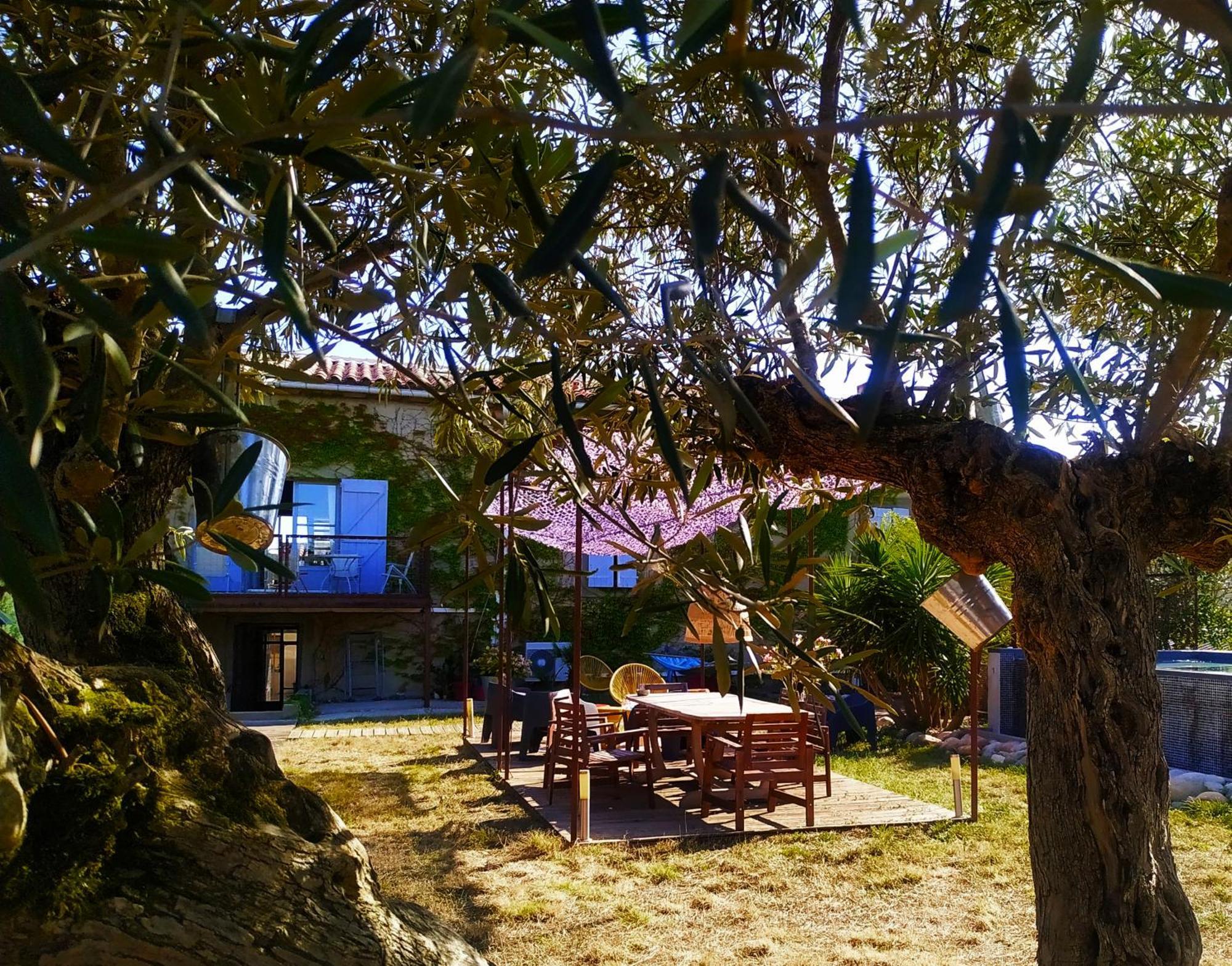 Les Grands Cypres - Chambres D'Hotes Conques-sur-Orbiel Ngoại thất bức ảnh